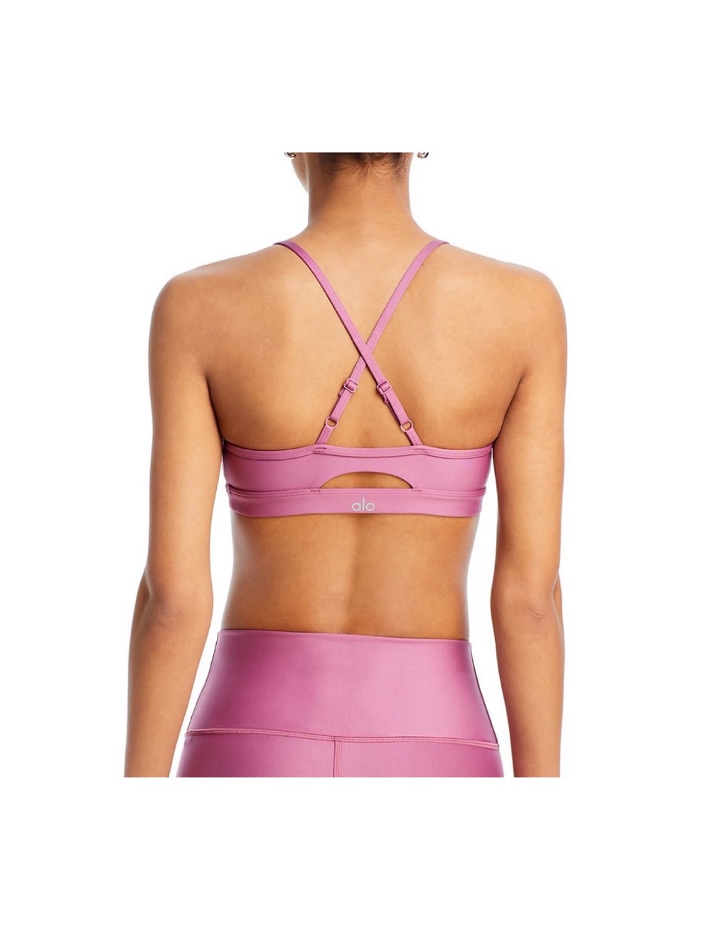 ALO Yoga Airlift Intrigue Bra in Soft Mulberry